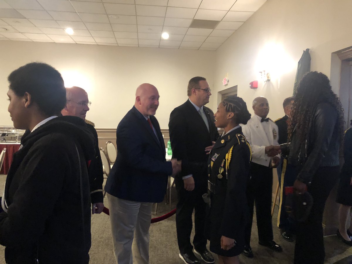 BostonVets's tweet photo. Great night for the JROTC Military Ball, put on by the JROTC Cadets from @BostonSchools English High School, South Boston’s Excel High School, and the Community Academy of Science and Health! Thank you to the Cadets for hosting such a wonderful event! https://t.co/XpIPJS1k7s