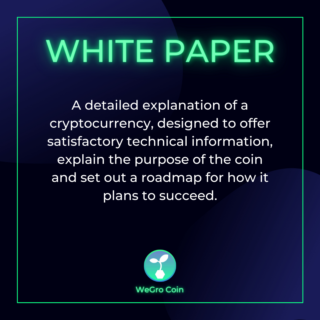 WEGROCoin's tweet photo. If you are looking to find more information about #WeGroCoin, you are in the right place! π
We have created a more concise version of a #whitepaper called #litepaper and you can read more about our amazing project following the link below π
https://t.co/4Os5xX2QBJ https://t.co/aX3vXapLos