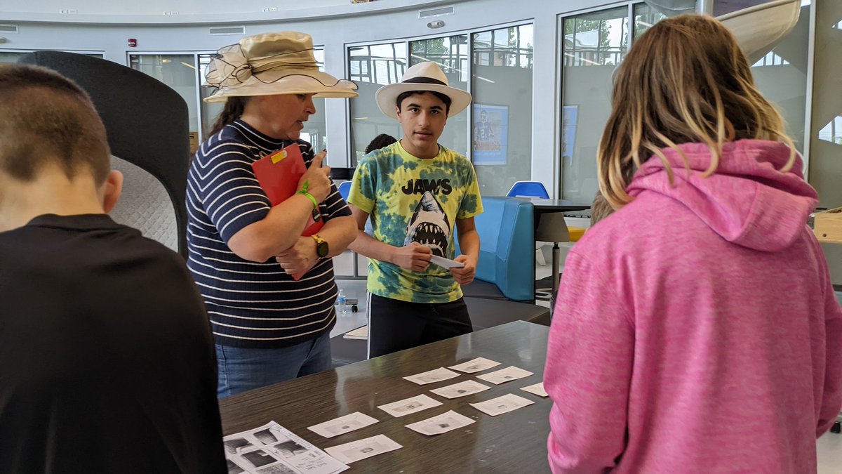 mrskbholder's tweet photo. My students presented their forensic findings to convince the "District Attorney" to issue a warrant for their primary suspect. Sts and teachers watched presentations, asked ?s &amp; gave them feedback based on the rubric @EminenceSchools #MuseumDays @KendraWaddell @JenGilbert42 https://t.co/9F0oW7NJ7n