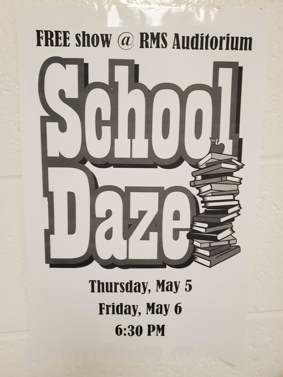 romeoschools's tweet photo. What a wonderful performance tonight from the RMS Drama Club! Over 60 students were involved in the one act play School Daze. You can still catch the performance tomorrow night at 6:30 pm. #BeRomeo https://t.co/n8ii9d9GkA