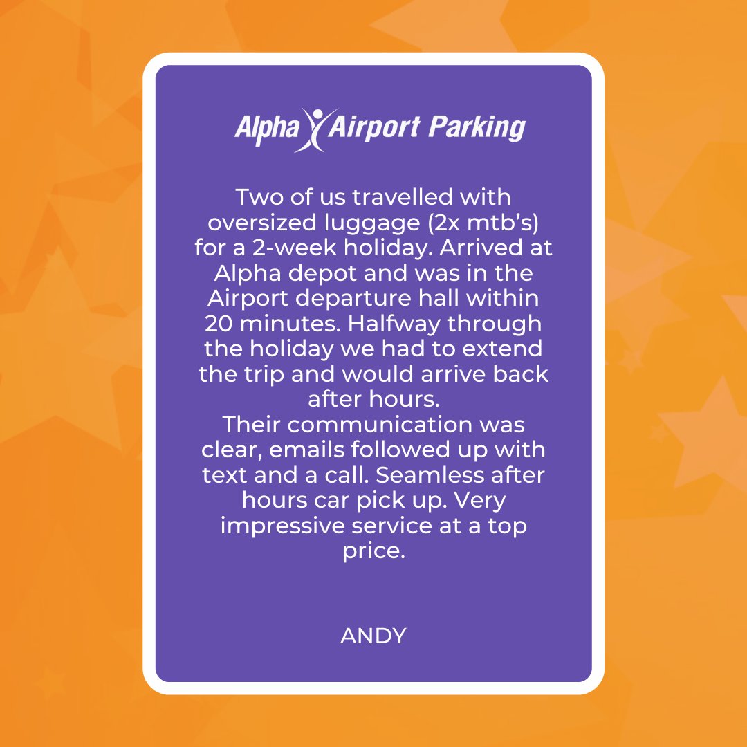 Alpha Airport Parking (@AlphaCarParking) / Posts / X