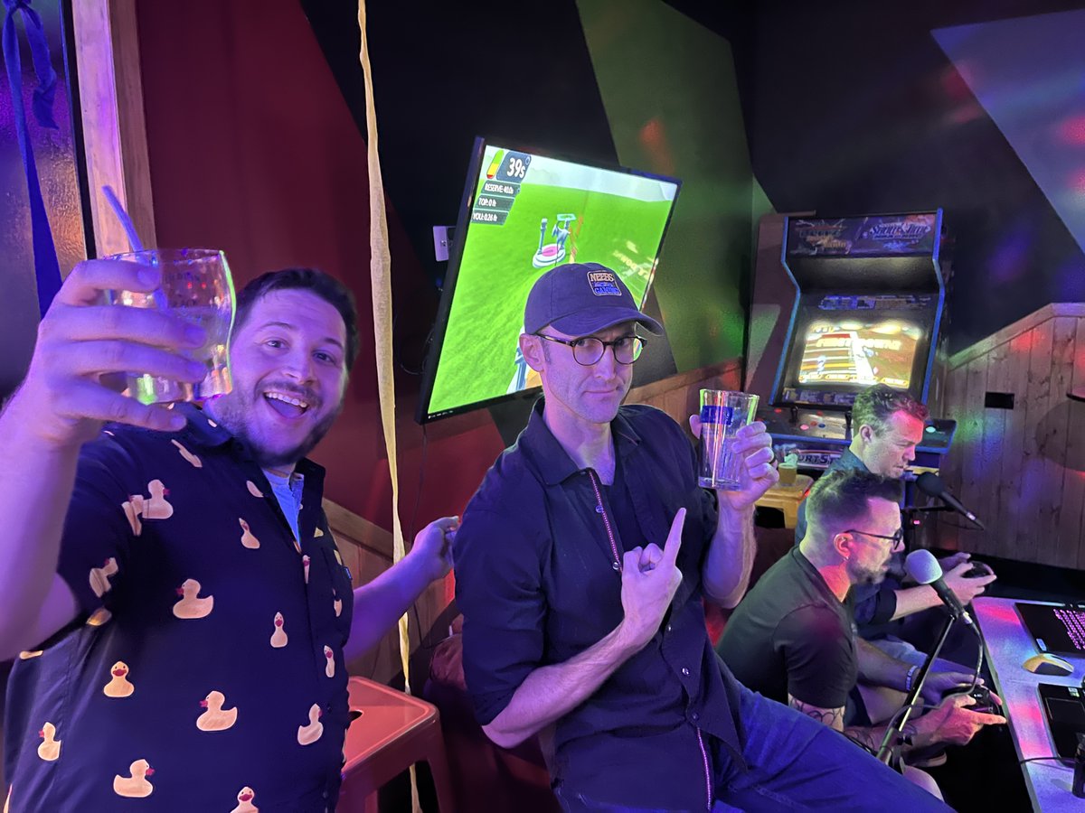 NeebsOfficial's tweet photo. We’re celebrating @AnthonyCSN’s 30th at a video game bar and streaming! Join us! https://t.co/DP9eDVHyFT https://t.co/zrhfSWJB0u