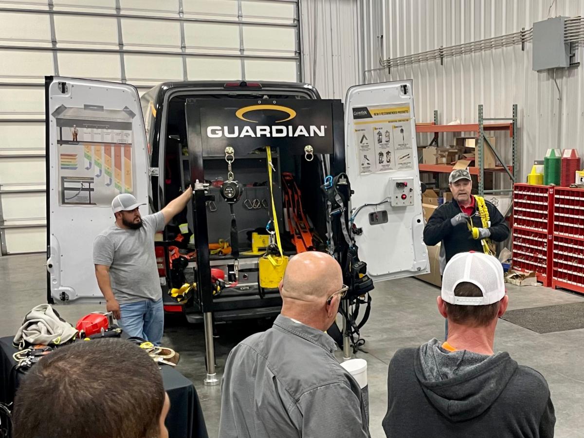 pmg_safety's tweet photo. As we near the end of the week, the PMG team is honored to be part of the National Stand-Down to Prevent Falls in Construction.   Day 4 with a few hundred more workers trained!!

#StandDown4Safety #heightsafetysimplified #360degreeheightsafety #safetyprofessionals #fallprotectio https://t.co/rZ9737W5ip