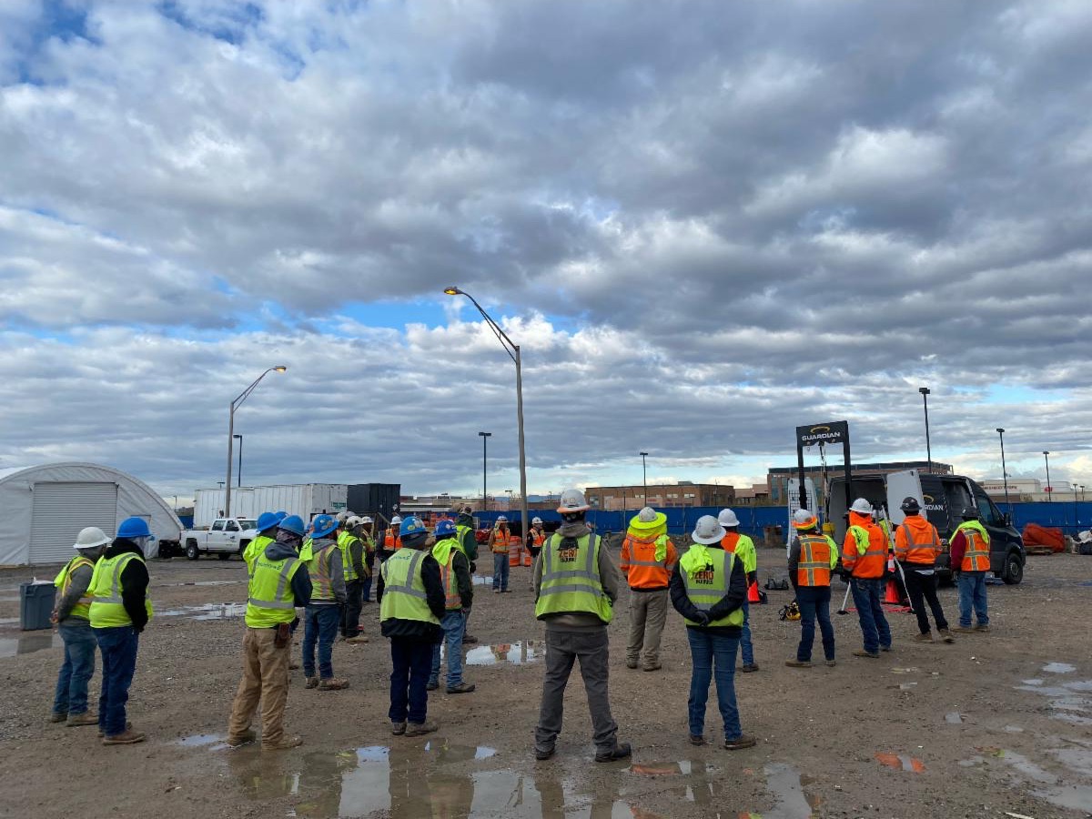 pmg_safety's tweet photo. As we near the end of the week, the PMG team is honored to be part of the National Stand-Down to Prevent Falls in Construction.   Day 4 with a few hundred more workers trained!!

#StandDown4Safety #heightsafetysimplified #360degreeheightsafety #safetyprofessionals #fallprotectio https://t.co/rZ9737W5ip