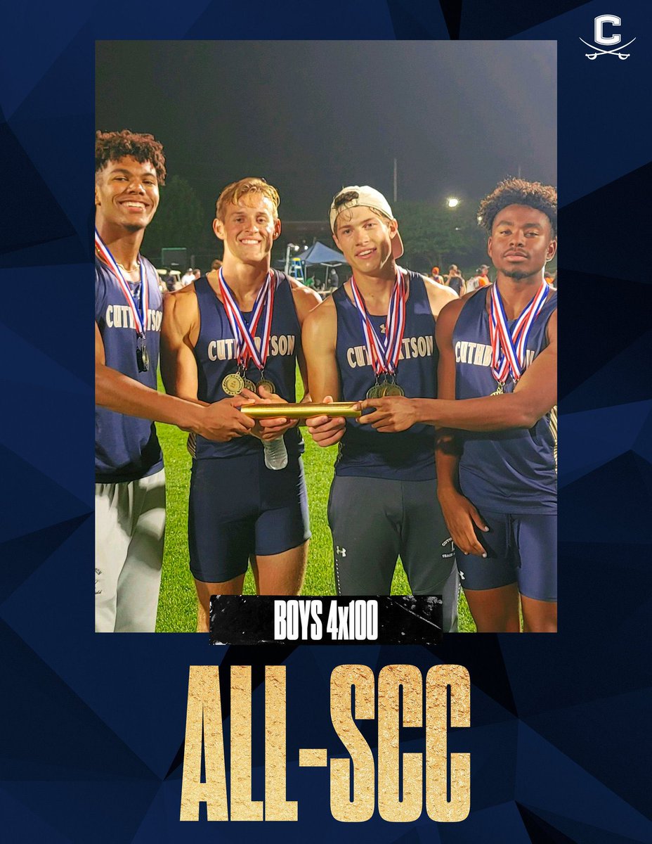 Congratulations to the boys 4x100 for earning a spot on the ALL SCC team!!! #wintheday