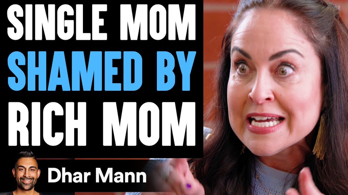 dharmann's tweet photo. SINGLE MOM Shamed By RICH MOM, What Happens Next Is Shocking | Dhar Mann https://t.co/eFo9sgUdJE https://t.co/gNMrrrjhnb
