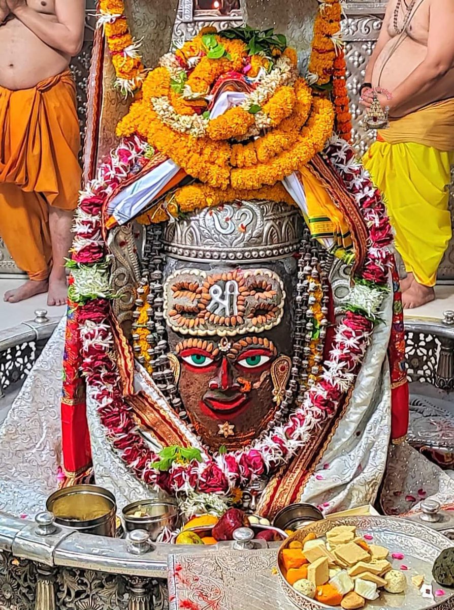 जय श्री महाकाल 🙏🙏🙏💐💐💐आज के दर्शन #Mahakal #महाकालेश्वर