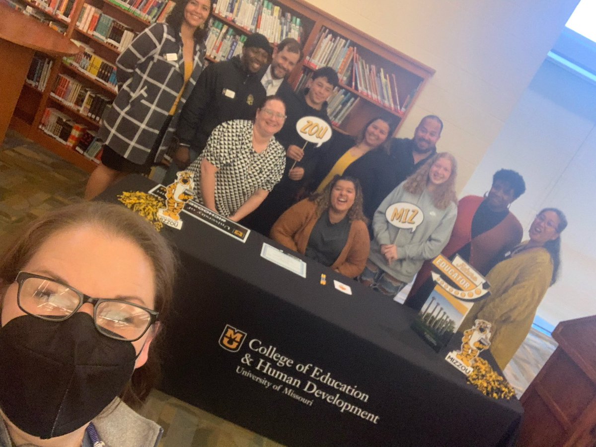 BattleAVID's tweet photo. Second campus tour today and then watched 2 BHS AVID & 1 HHS AVID superstars sign with the #CoMoEd program with @cmuniv & @MizzouEducation. They will be amazing teachers! They will move mountains & impact so many lives & we are so proud of all of you! #TheyDreamedBig #ProudOfYou https://t.co/tszFGd7NX3