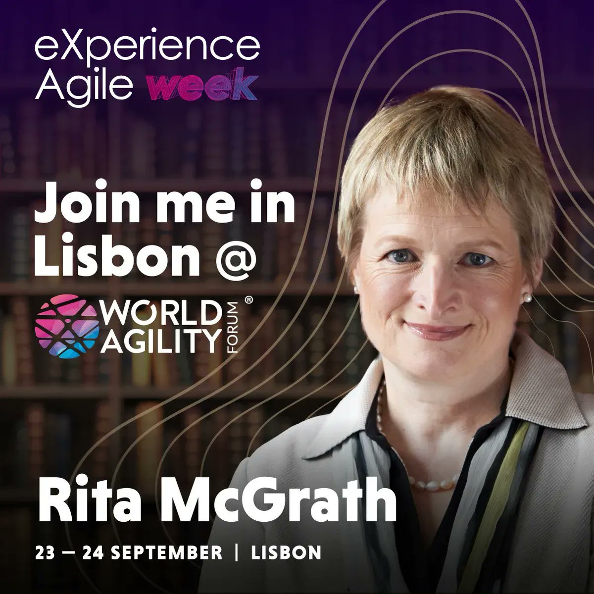 ValizeHUB's tweet image. Is &quot;agile&quot; a mystery to you? Are you still figuring out your #digital metrics? Are you confused about real value creation? Then maybe join our founder @rgmcgrath in beautiful Lisbon for the World Agility Forum conference. #experienceagile #xaweek22 #waforum22 #ahfactors22