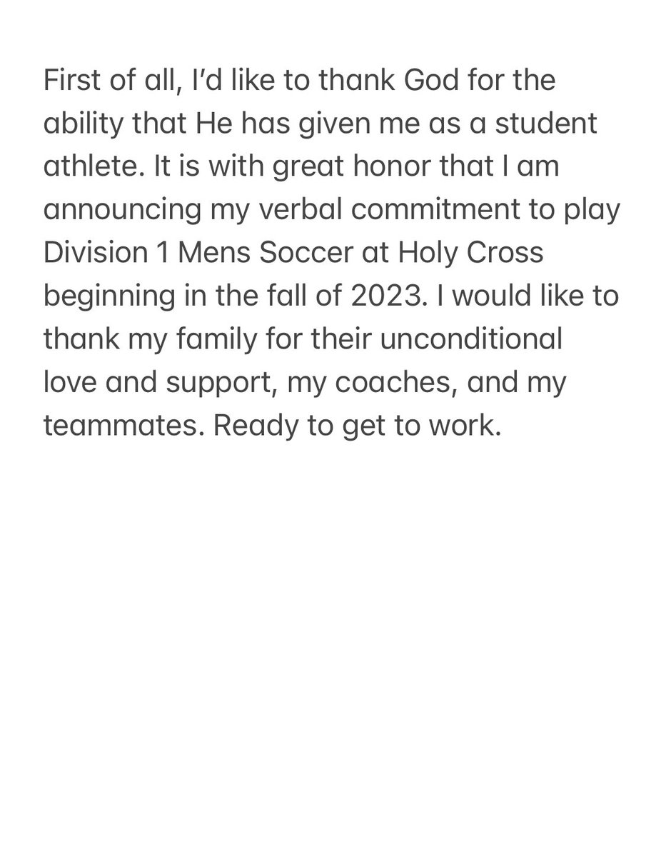 JebSnead's tweet photo. So thankful for the opportunity to play Division 1 Mens Soccer. Ready for what’s next. 💜✝️⚔️ https://t.co/6agpRzwbTU