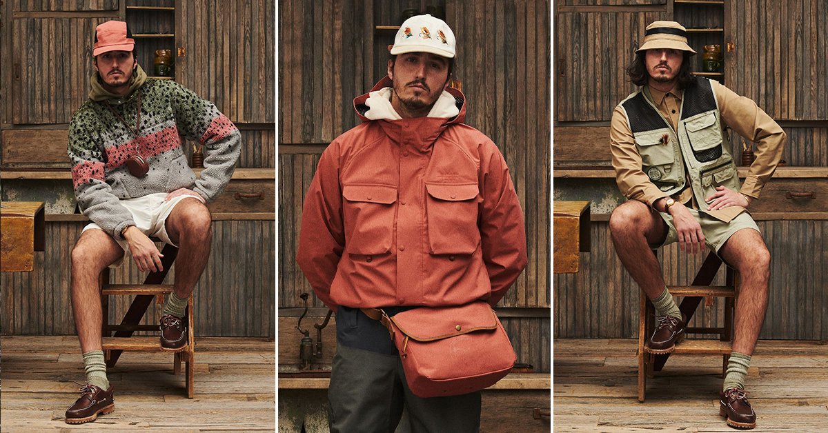 Aime Leon Dore and Woolrich Make Fishing Cool