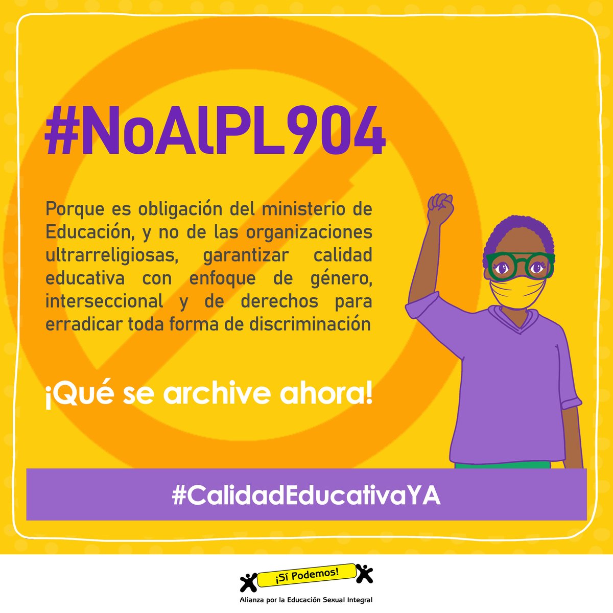 Alianza Sí Podemos por la ESI tweet media