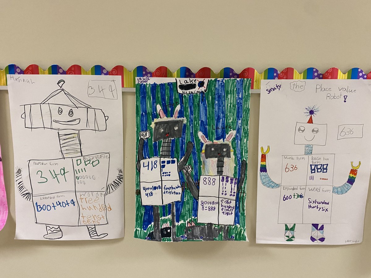 KensingtonESNC's tweet photo. Place value 🤖 robots! Sometimes you just have to make learning a little fun. #KESKnights #KESTogether #SchoolISFun
@AGHoulihan @UCPSNC https://t.co/g5841PLxGA