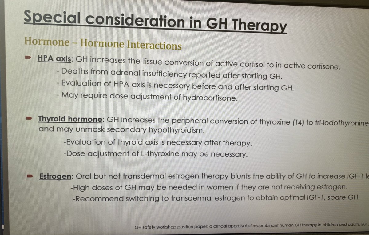 UAB_endocrine's tweet photo. Excellent review of adult #growthhormone deficiency (AGHD) by our endocrine fellow Dr Gunda! #endotwitter. Do you use #macimorelin in your institution? #uabendocrine https://t.co/eqXVZ8fj3a