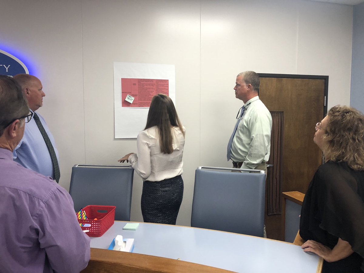 CCPS Principals engaged in rich conversations in defining our “Standard of Service” for instruction  to ensure every single student has access to high quality instruction and every single teacher receives the necessary supports to deliver exemplary instruction. ALL means ALL!