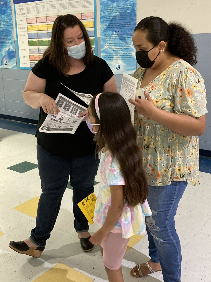 Families attending <a href="/FalkenerES/">Falkener Elementary</a> “Family Game Night” received information about the 2022 School Bond so they are informed voters headed to the polls! 

Visit schoolbondfacts.com to explore the 2022 School Bond.