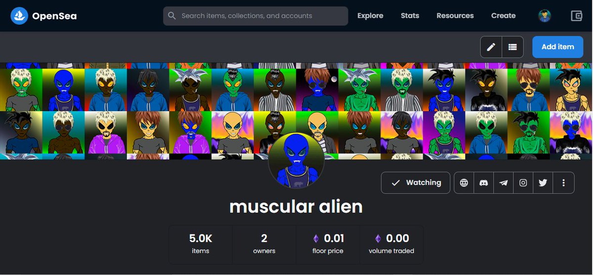muscular alien tweet media
