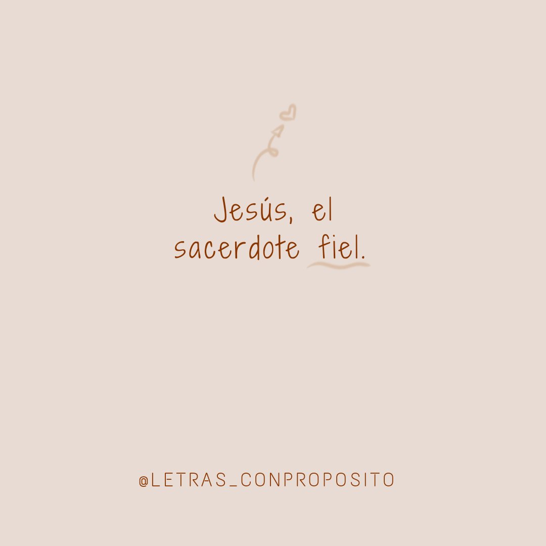 Porque tal sumo sacerdote nos convenía: Santo, inocente, sin mancha, apartado de los pecadores, y hecho más sublime que los cielos. Hebreos 7:26 ✨🙏🧡 #letras_conproposito