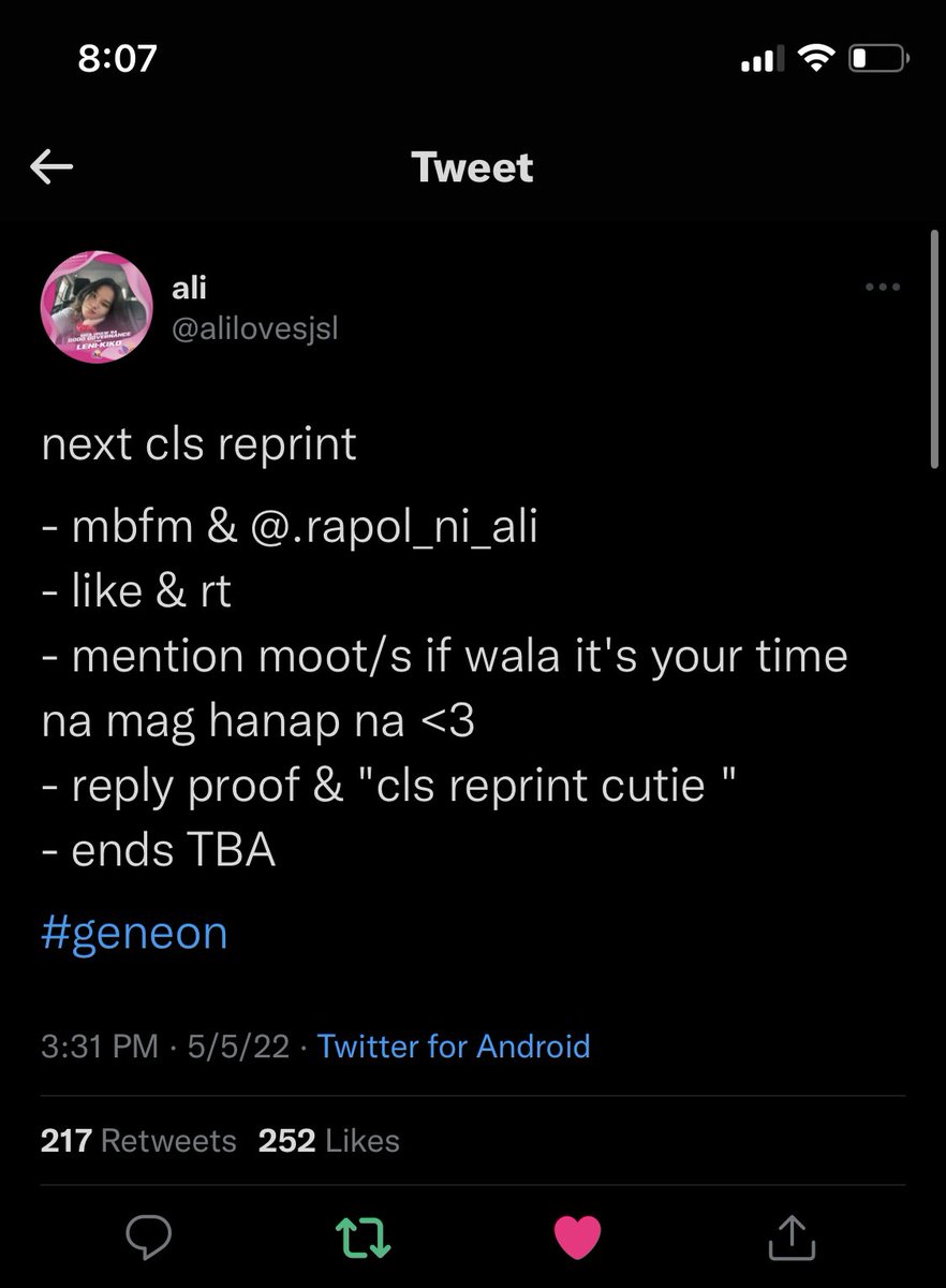 HorseNiZamiel's tweet photo. @alilovesjsl @mamiiinky @StelVianaaa @ashiooooooo @joycethebully @chasing_saint 

SALI AKU HEKHEKHEK

"cls reprint cutie" #geneon

 Take 2 https://t.co/c2mrLK0v3V