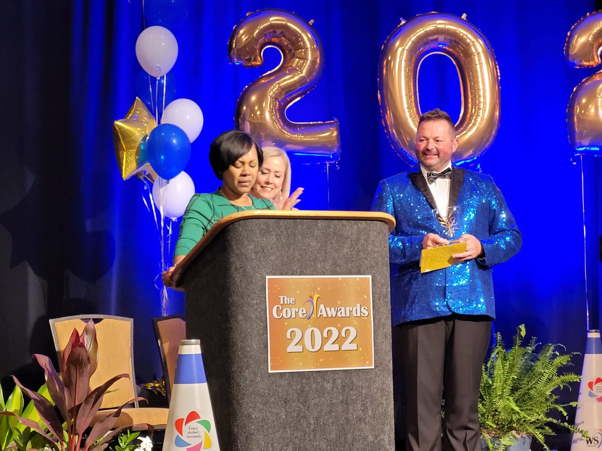 wsfcs's tweet photo. The 2022 WS/FCS Teacher of the Year is Nicole Wooten of Sedge Garden Elementary. The announcement was just made at the annual Core Awards ceremony in Winston-Salem.
#WSFCSCoreAwards #wsfcs https://t.co/PenRdTXSNN