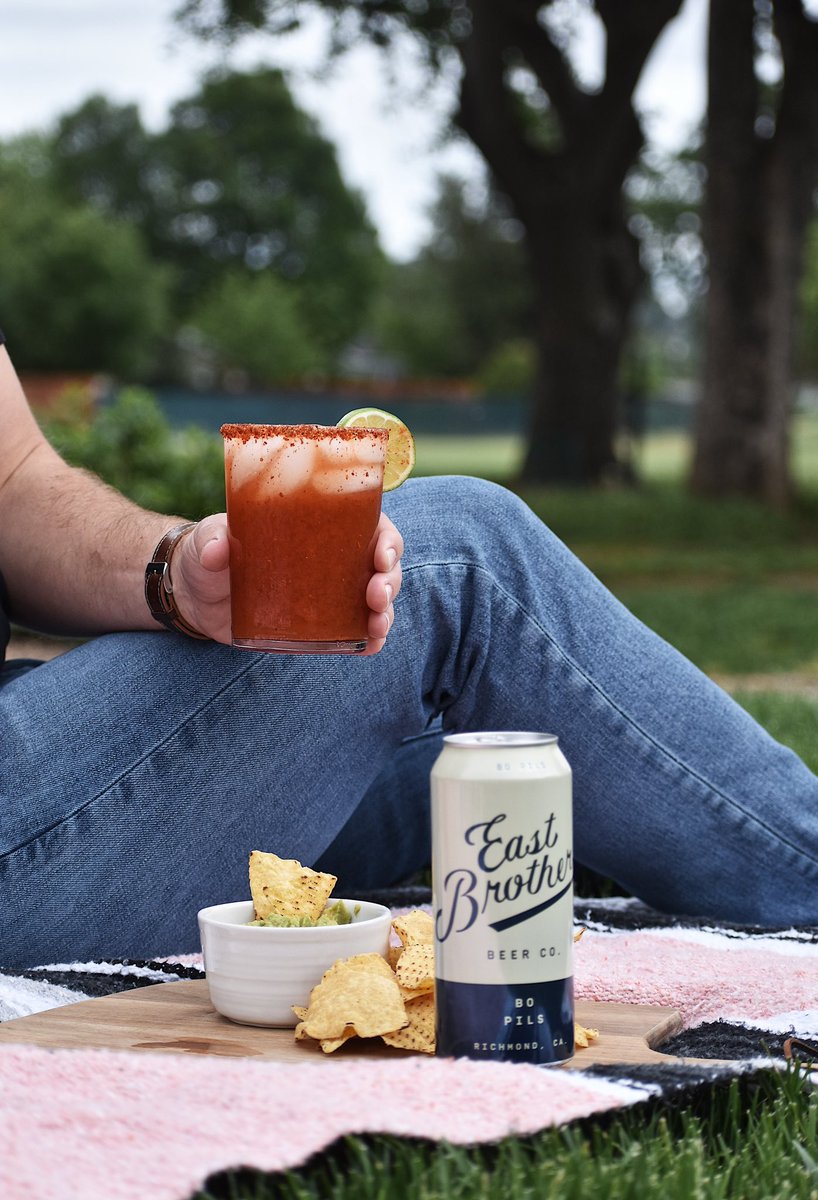 We’re celebrating #CincodeMayo with a spicy Michelada made with our award-winning Bo Pils. Salud!