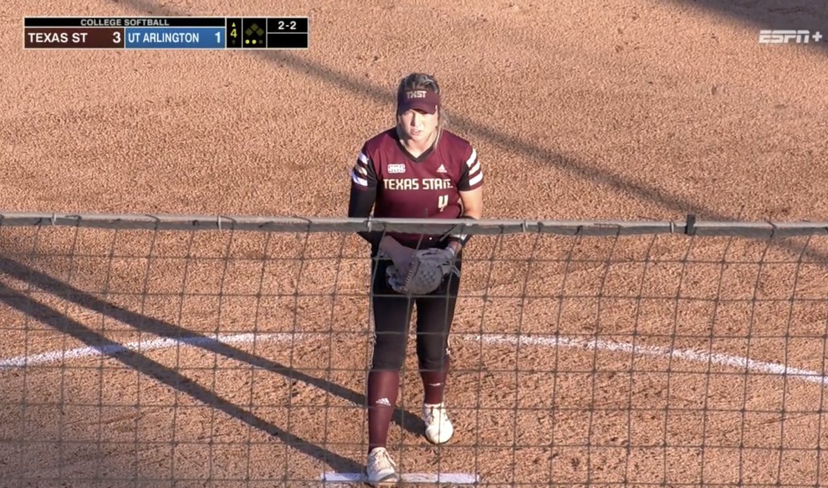kdamp's tweet photo. @TXStateSoftball Thanks! #BeatUTA🥎 
#EatEmUp🐾 https://t.co/JoRq573ixi