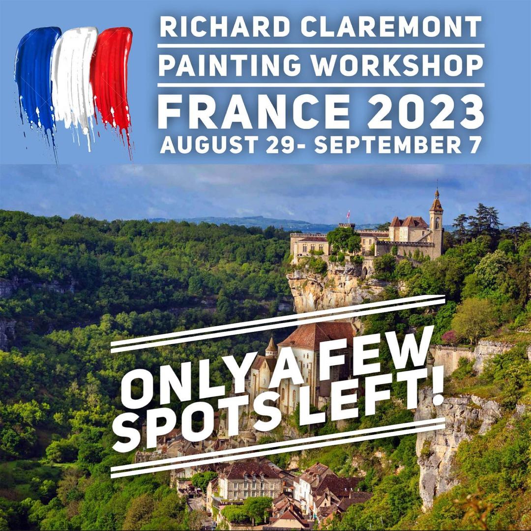RClaremont's tweet photo. 🇫🇷 Get ready for the painting holiday of a lifetime… My France workshop for next year is still open for enrollment but filling up fast! Click on the link for more details.
https://t.co/KnTBZu78CB
#iteachart #creativelife #creativedirection #paintinglesson #artprofessional https://t.co/xKwpEZz1sb