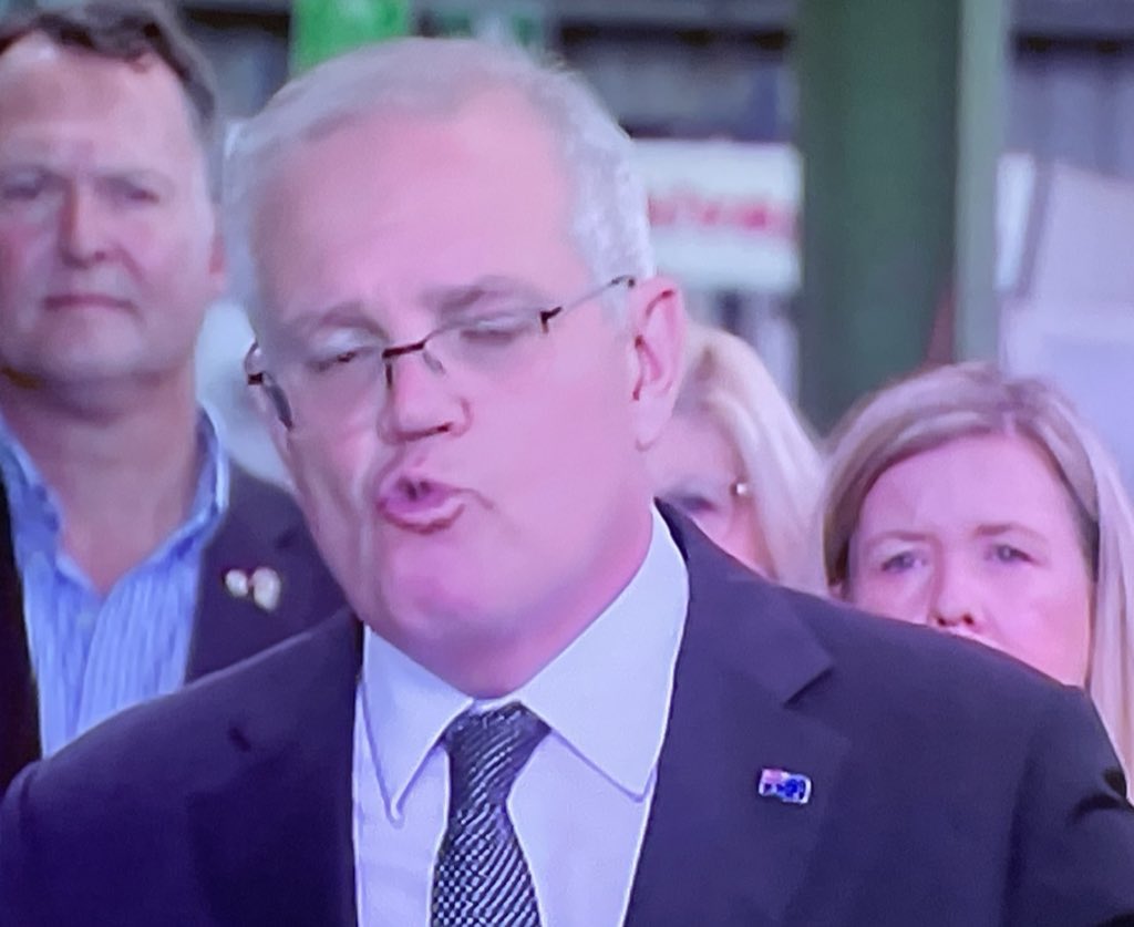 scom_occhio's tweet photo. Media doing their darnedest to make Albo look like a Bafoon at the same time as honourable Judges & bureaucrats actually call out Morrison as a Bafoon. #ScottyTheBafoon #ScottyFromCorruption #ICAC #NDIS #qanda #speers #ThisIsNotJournalism #MoronMorrison #MorrisonIsAMoron https://t.co/1rhHuHX4h1