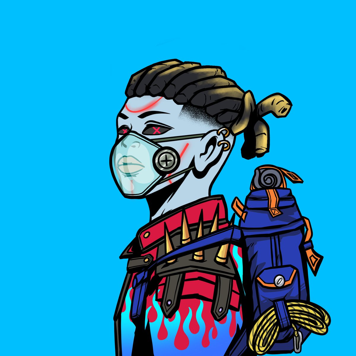 Fevra_'s tweet photo. Diggin' my free airdrops today from @GeishaLabs' new collection "Outbreak".💙

Artwork by @RVDY_HRTN 💛

Minting now on @SolPortio ⛴️

#SolanaNFTs #Outbreak #GeishaLabs https://t.co/QfX7mWRwmF
