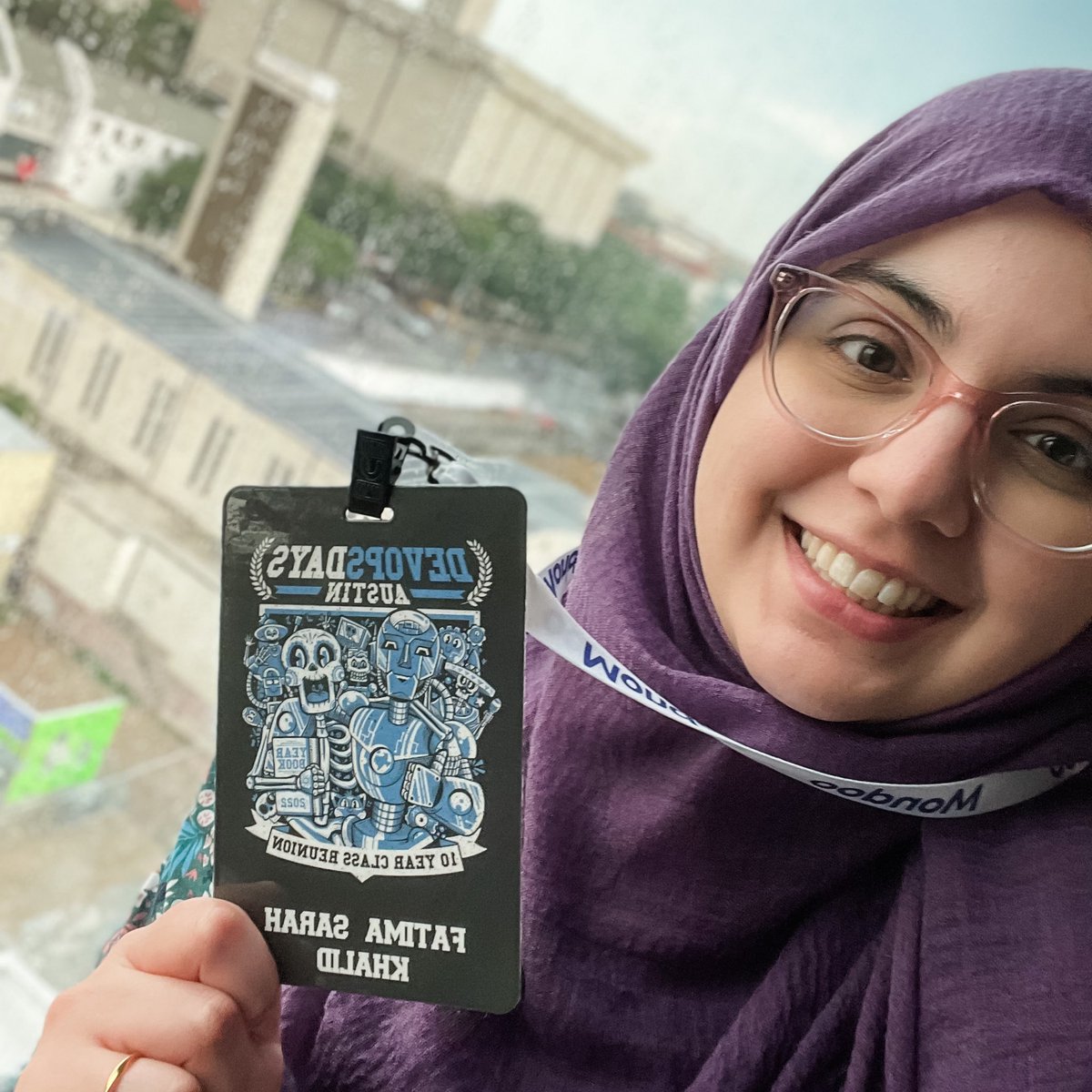 Fatima 🦋 (@sugaroverflow) on Twitter photo <a href="/DoDAustin/">DevOpsDays Austin</a> it has been an absolutely wonderful first #DevOpsDays for me!
Thank you for the warm welcome, for all the insightful conversations, and for being an awesome audience! I learned so much about the DevOps movement and feel inspired ✨
Hope to see you again soon ✌🏼 <a href="/DoDAustin/">DevOpsDays Austin</a> it has been an absolutely wonderful first #DevOpsDays for me!
Thank you for the warm welcome, for all the insightful conversations, and for being an awesome audience! I learned so much about the DevOps movement and feel inspired ✨
Hope to see you again soon ✌🏼