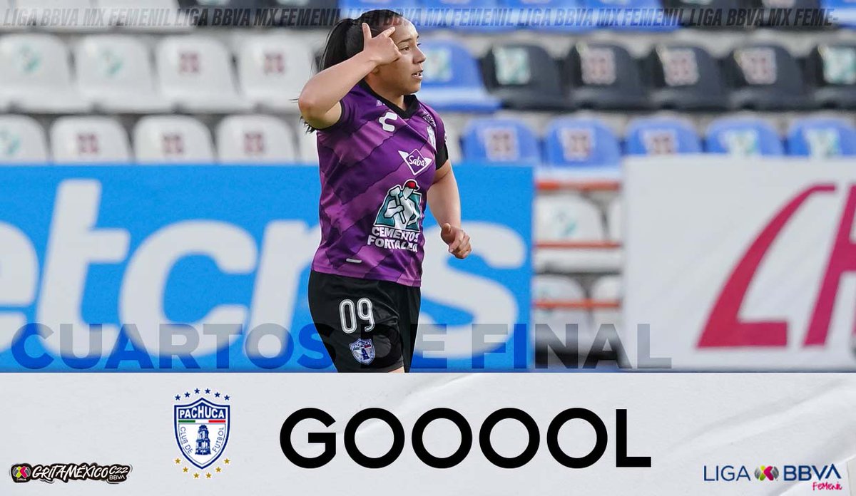 📹#NoTeLoPierdas 

¡¡¡G⚽⚽⚽L!!! Charlyn Corral puso el primer grito de gol en el ‘Huracán’🌪️, y así definió el 1-0.

 #VamosPorEllas👊🏼