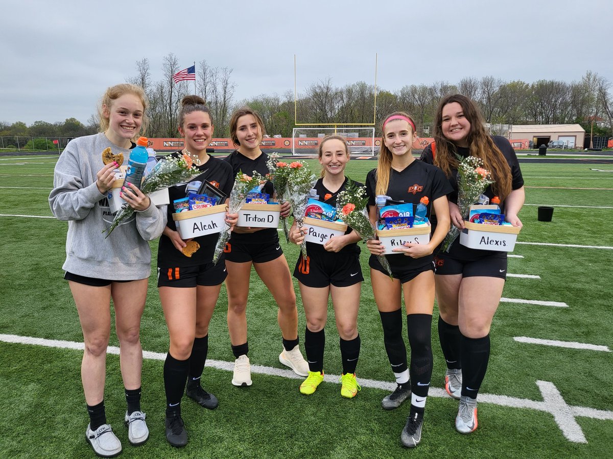 So happy to celebrate our seniors and senior families tonight. Great WIN, great PEOPLE, great TIMES!!! We wish you all the best in the future, but look forward to the rest of the season with you! ⚽️⚽️ <a href="/PCHSAthletics1/">PIRATE ACTIVITIES</a>