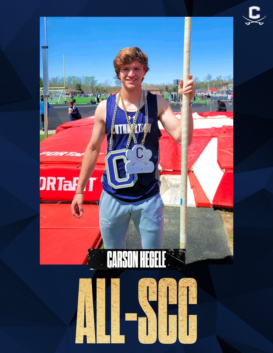 Congratulations to <a href="/CarsonHegele/">carson hegele</a> on being named to the ALL SCC team in pole vault #wintheday