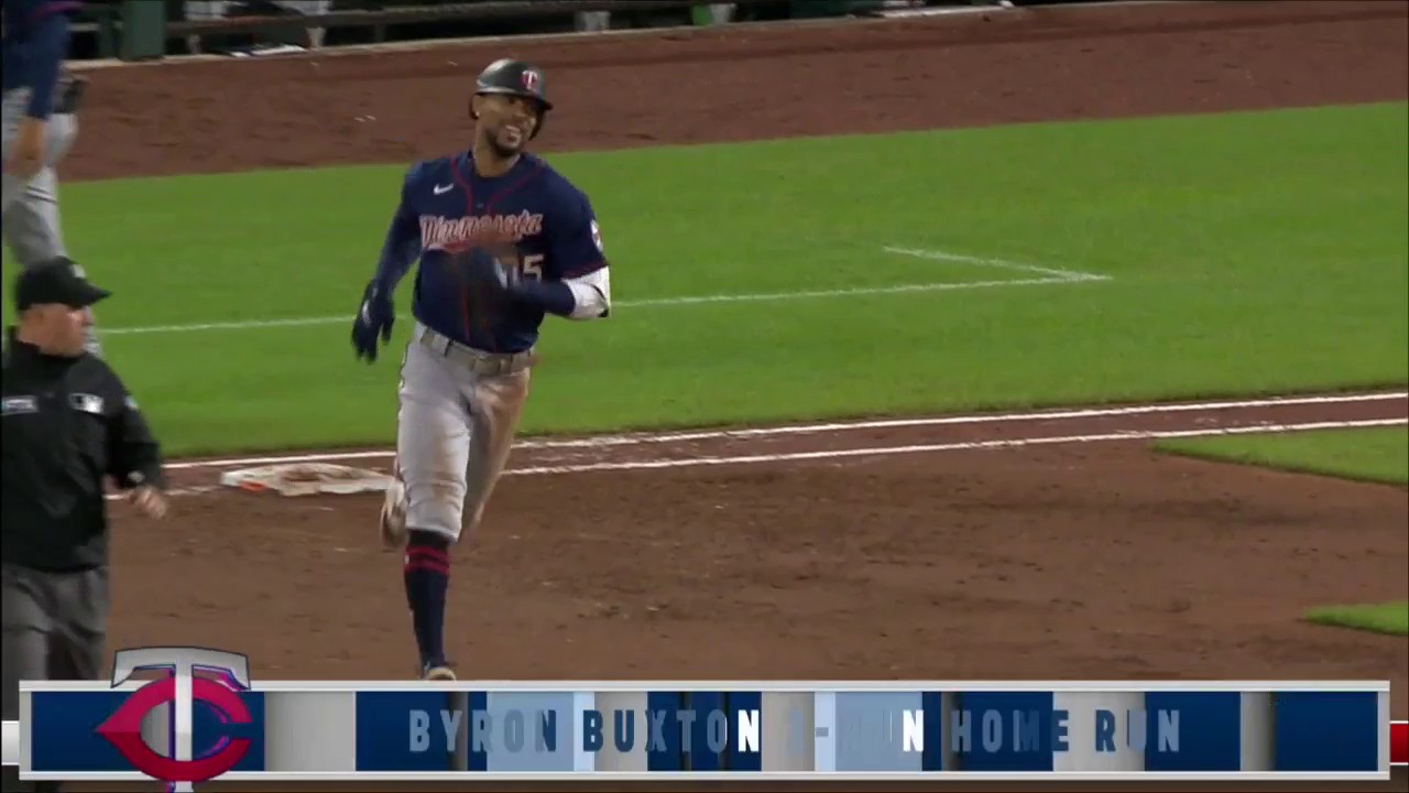 The Athletic MLB on X: Byron Buxton just hit this 452 feet with