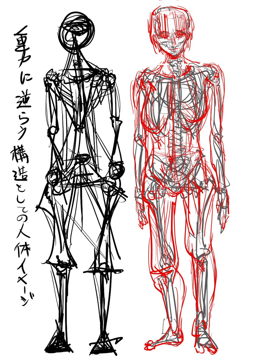 人体構造考察絵集

#絵描きさんと繋がりたい   
#初夏の創作クラスタフォロー祭り
#イラスト好きな人と繋がりたい 