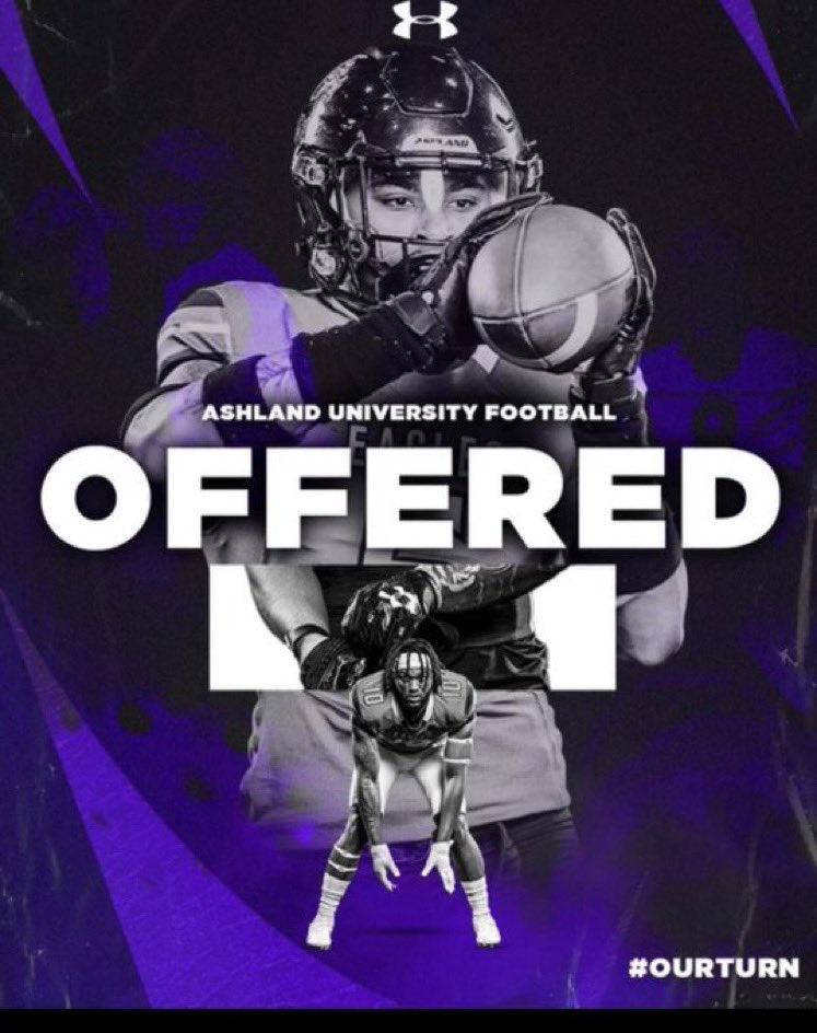 maverickclark_'s tweet photo. Blessed to say I’ve received my first offer from Ashland University . 🟣🟡#goeagles @coach_geiser @CoachNMoore @E_Berbari https://t.co/cqGBNW6ZA1