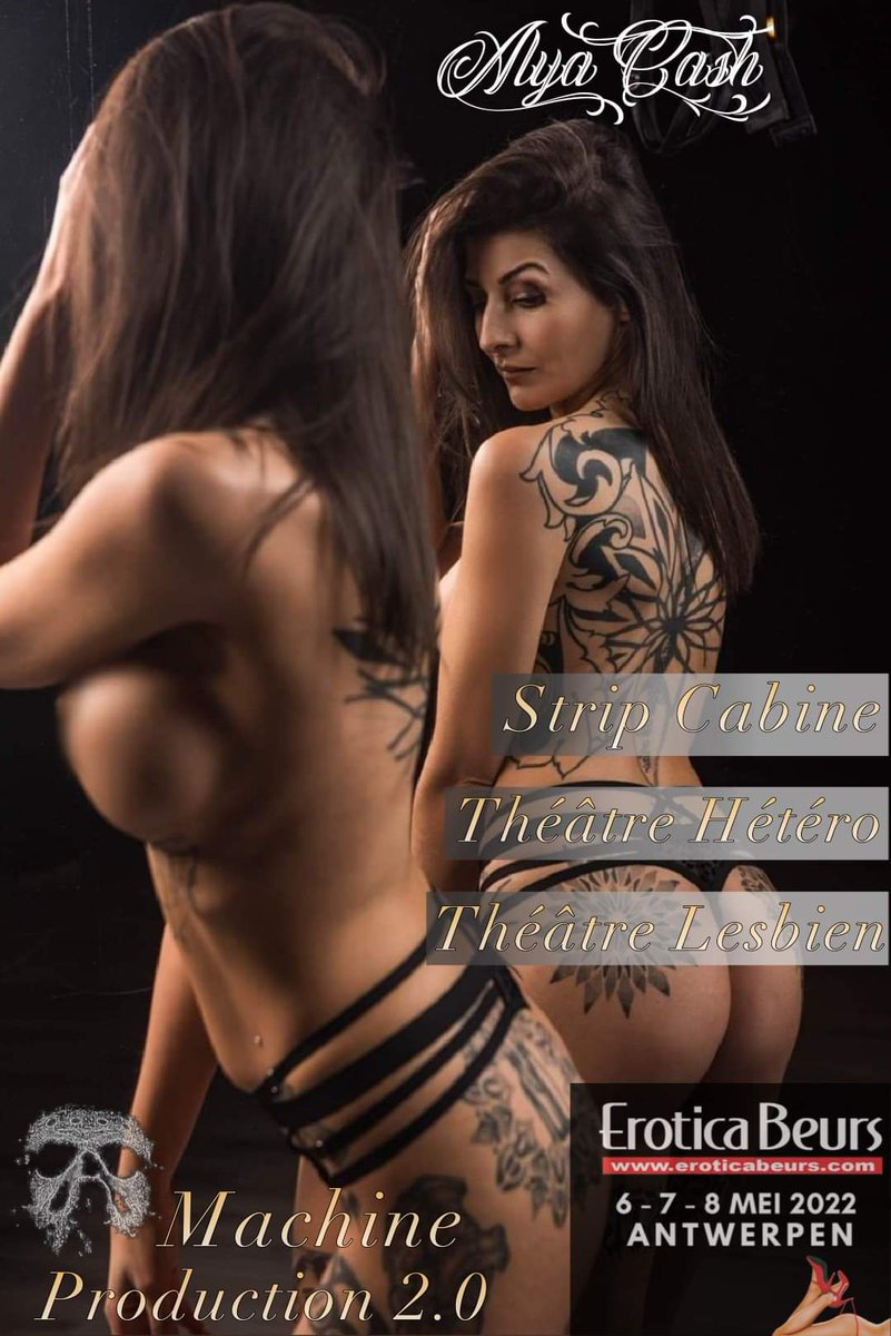 MachineProd2's tweet photo. Nous serons au salon @eroticabeurs Anvers les 6, 7 et 8 Mai  !! 😈
Venez retrouver Franky Dia, Alya Cash, Célina Doll, Linda Corini, Louane Fit, @Alva rox et Sally Lysignton pour des shows privés ! 🔥
Venez également assister à nos Théâtres érotiques Lesbien et Hétéro !! 🔞 https://t.co/dnHC6b5z1A