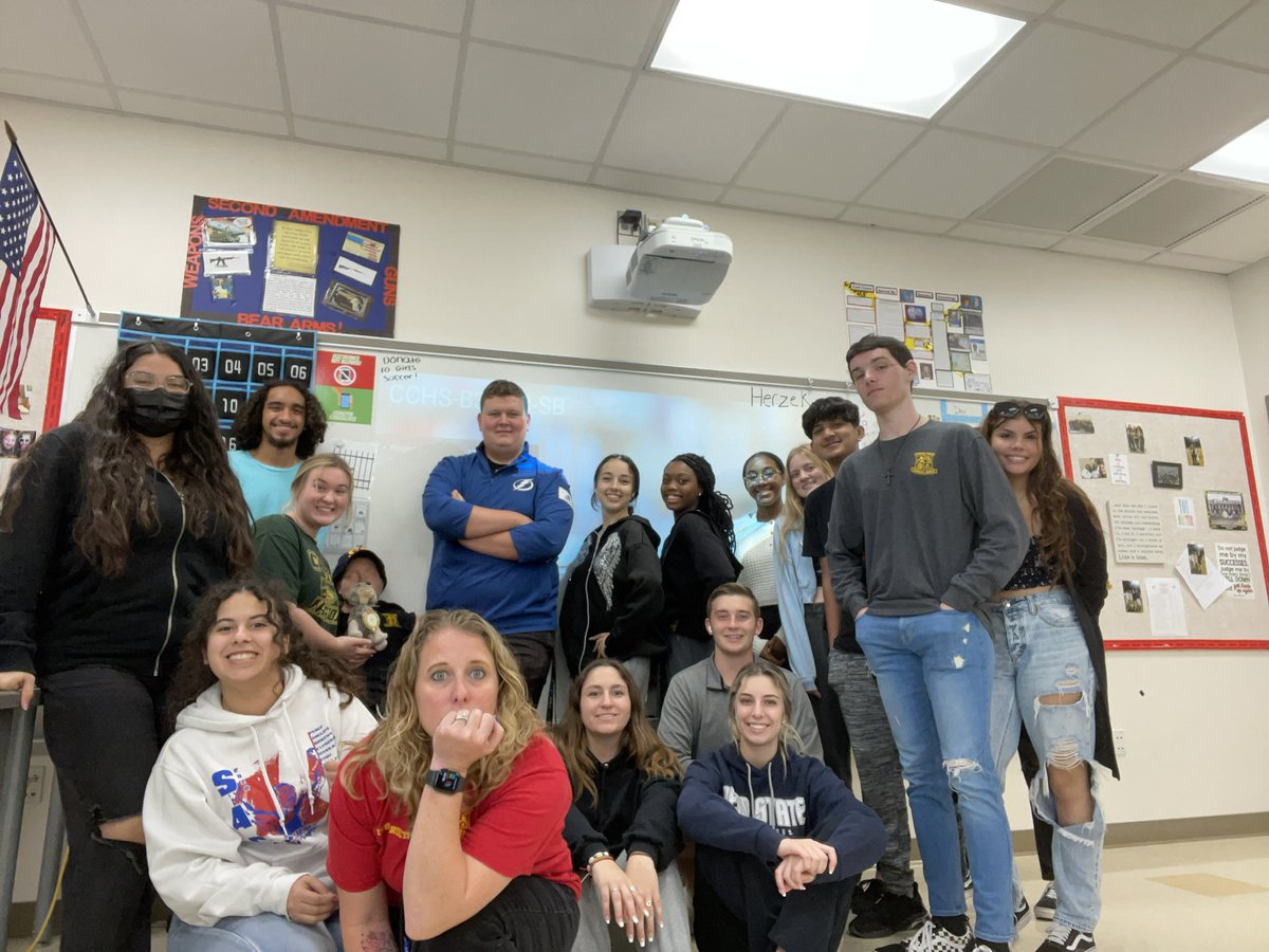 Tomorrow, 11 of these amazing seniors take their 911 certification test. Good luck,  but most of all- I am so proud of the humans you have become and are growing up to be. I can’t wait to see what your future holds. I’m not crying, you’re crying. <a href="/TheCoyoteWay/">CypressCreek</a>