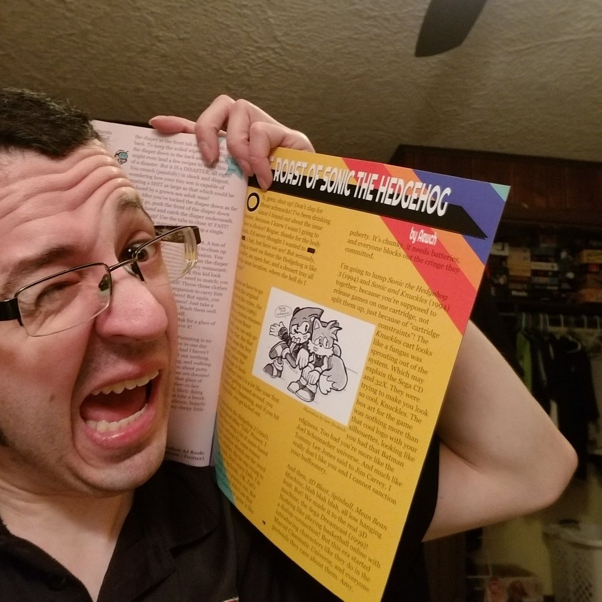 Check it out, y'all! The newest issue of #readonlymagazine is out now, featuring two articles by Yours Truly and Unruly. Get it now at readonlymagazine.com. 

(Yours Truly and Unruly. That's catchy, right?)