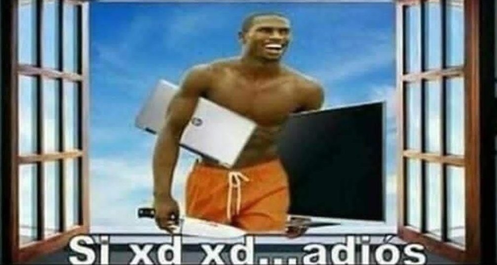 BlarkLuci96's tweet photo. +Que corre mas que un negro cuando se roba un televisor?   
-que ? 
+su hermano con el dvd... https://t.co/waEsgPWZo9