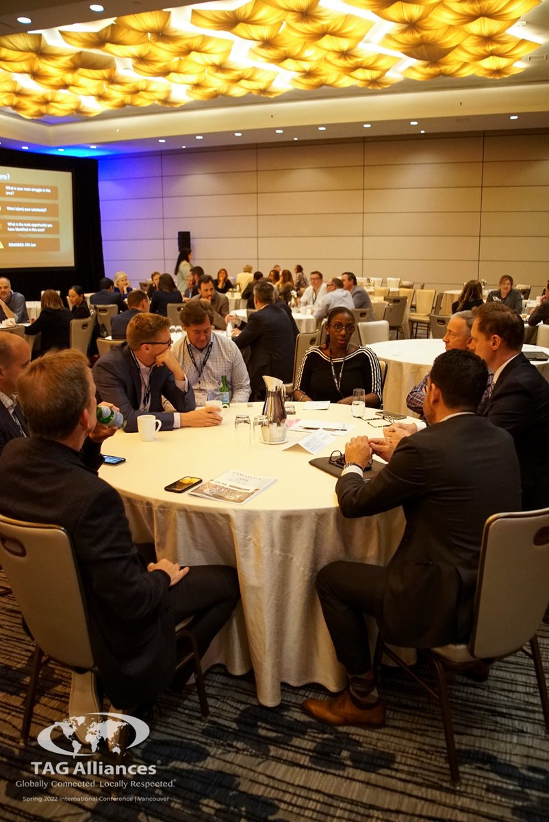 tagalliances's tweet photo. "What’s the Future?!" with ESV Accounting &amp; Business Advisors, @Berdon_LLP, @KuitsSolicitors, and @BOYNECLARKE. #TAGVancouver https://t.co/b4feFtZo4J