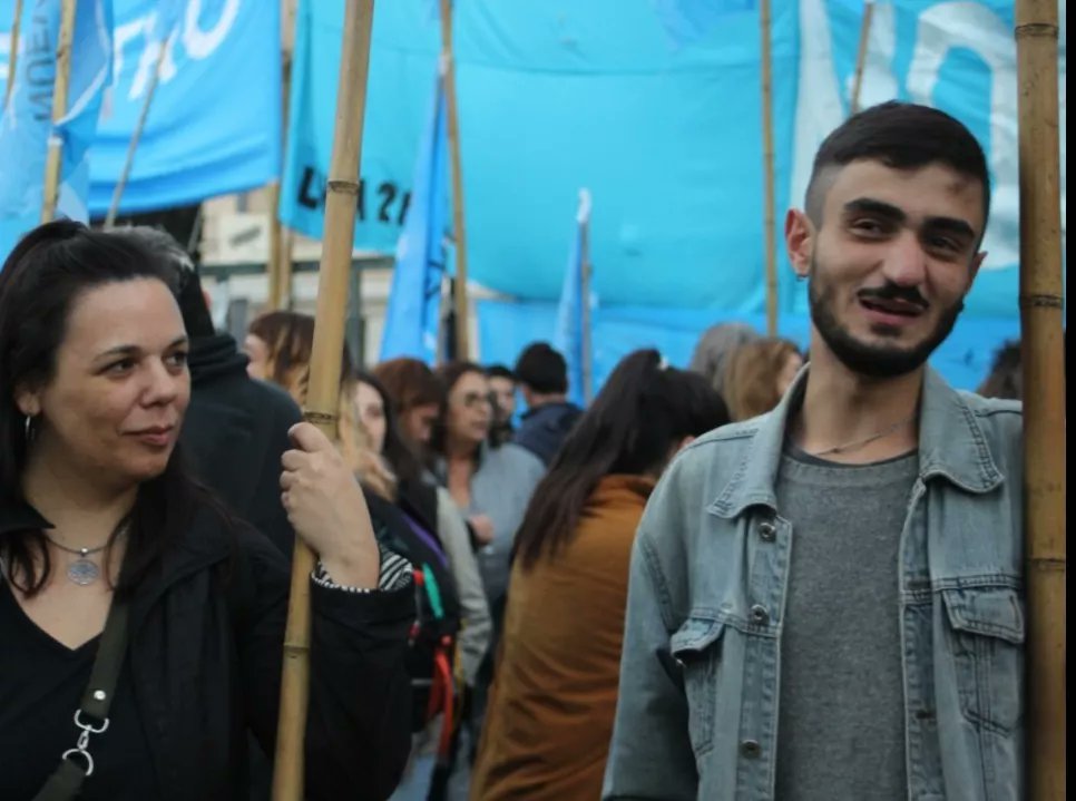 NE_comuna4's tweet photo. @Encuentro_CABA Hoy en la marcha a la corte suprema reclamando una justicia democrática e independiente

#ReformaJudicialYa 

@Sabbatella
@AntolinMagallan https://t.co/zgUxkCkHVt