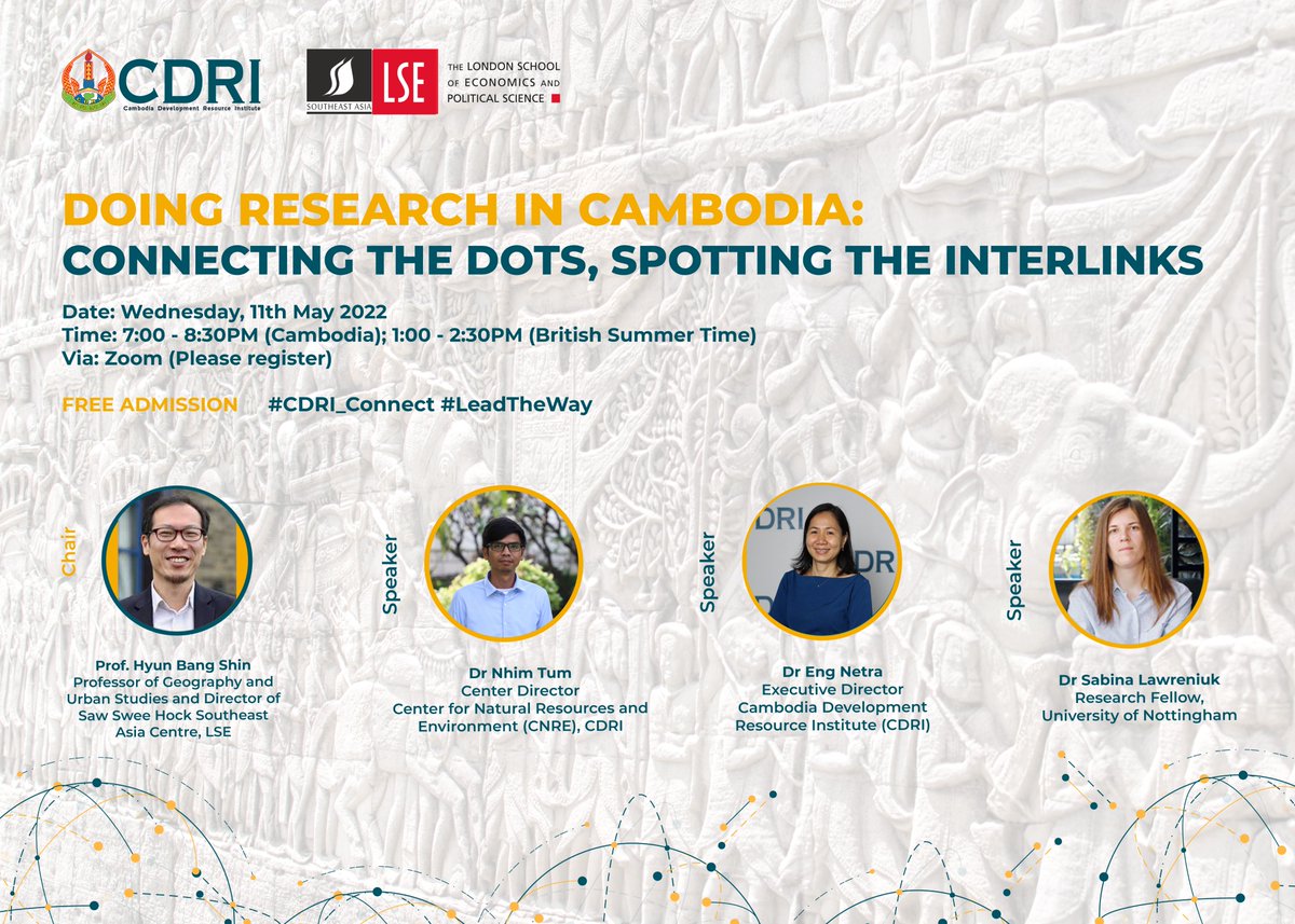 Cambodia Development Resource Institute (CDRI) tweet media