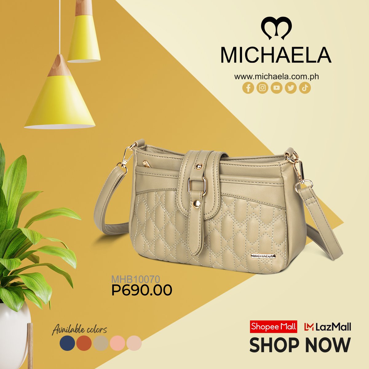 _michaela_ph's tweet photo. A wonderful weekend and future awaits all of us. And MICHAELA Bag in today's shopping cart, which is now available in all MICHAELA Stores near you!😍🥰😘❤👜
#michaela16th
#iLoveMICHAELA
#michaela
#michaela2022
#MICHAELAMay https://t.co/52Rm9XdLfj