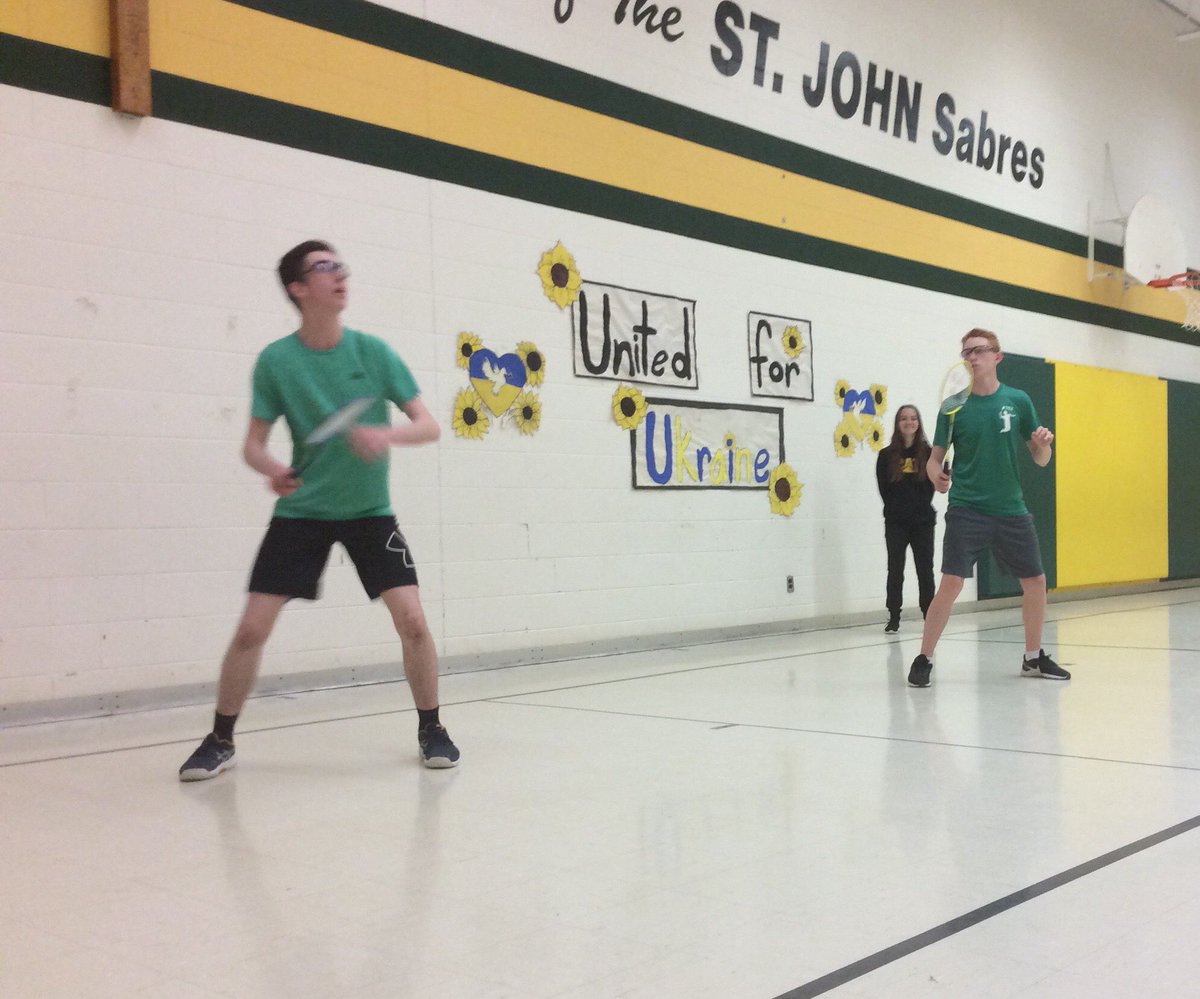 StAnnePTBO's tweet photo. Congratulations to our boys team for winning the badminton tournament! https://t.co/ZpGeb54WaU