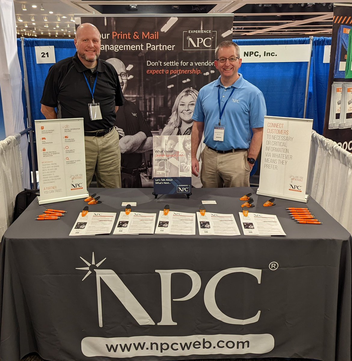 JamieEichenlaub's tweet photo. Thank you @NYS_OGS for a great #2022NYGovBuy event! @NPCinc_ always appreciates the opportunity to meet with all the attendees &amp; fellow vendors. Looking forward to next year.

#ExperienceNPC

https://t.co/x6UVYV4a2x https://t.co/J5JFAgl9ry