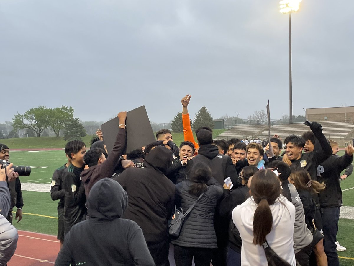 drronyortega's tweet photo. Your @OmahaBryanFC team are District 7 Champs and State Bound for the second time in school history @OPS_BryanHigh! Our boys continue to beat the odds in soccer and in life!  #WeAreBryan #LosOsos #SiSePuede #OPSOrgulloso https://t.co/gzBxT44MqG
