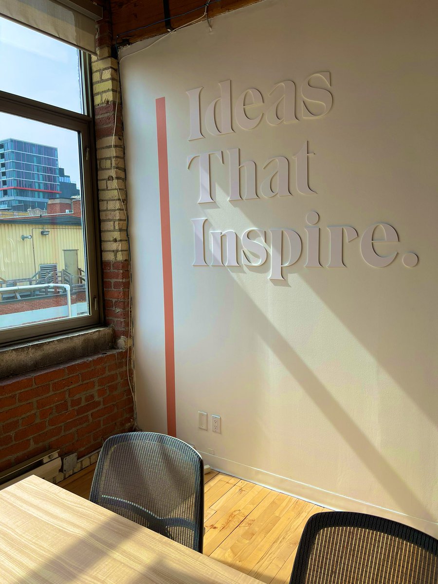 Celebrated <a href="/TalkShopMedia/">Talk Shop</a> Toronto’s Homecoming today in our new office✨ So proud of this incredible squad and so excited for what this year has in store.