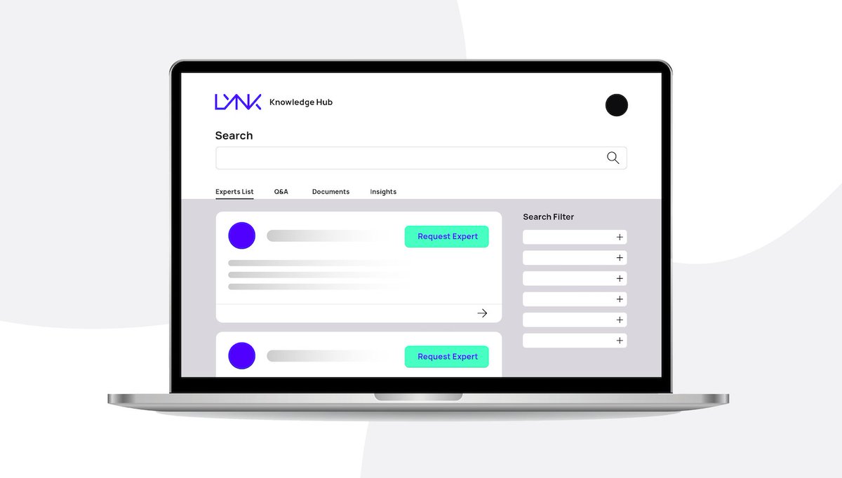 LYNKglobal's tweet image. Lynk unveils @LynkCircle, a purpose-built SaaS solution that helps businesses/organizations find the right person with the right knowledge in their own people networks. read bit.ly/3kLIC1Q
 lynkcircle.com
#LynkCircle #KnowledgeManagement #knowledgeasaservice