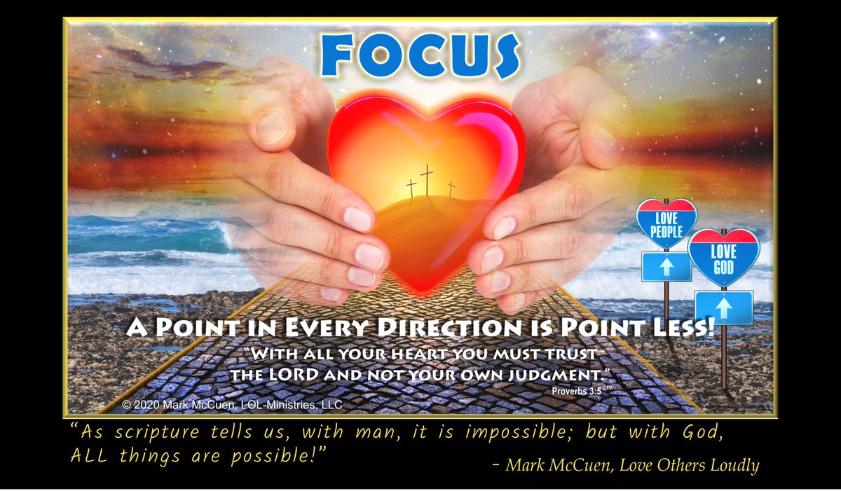MarkMcCuenLOL's tweet photo. Love God First!
What We Focus On, Determines Who We Are.
For Me and My House, We Will FOCUS On GOD!
https://t.co/LSAh53R9BP
#LoveGodFirst #LovePeopleAllWays https://t.co/DuDhUMgW1n